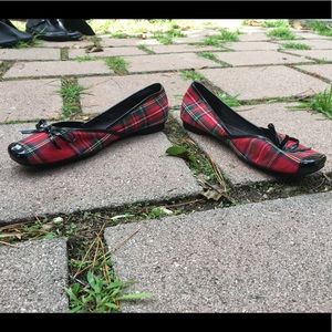 Plaid flats by Sam & Libby